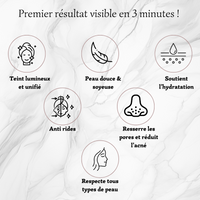 Bienfaits du gant exfoliant en soie : élimination des peaux mortes, teint lumineux, resserre les pores, peau lisse et éclatante