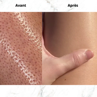 Présentation du gant exfoliant en soie corps BelucciSkin