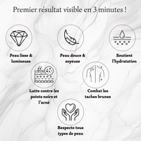 Gant exfoliant en soie - Dos